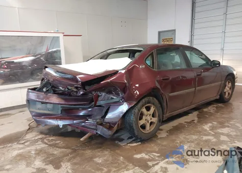 2003 Chevrolet Impala Ls z USA, uszkodzony, nr VIN 2G1WH52K739245931